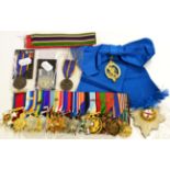A Good Group of Twenty Two Copy Medals as Awarded to Field Marshal Bernard Montgomery, court