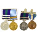 A General Service Medal 1918-62, with clasp MALAYA, to 23502644 GNR.T.McCAISLEY R.A., with a UN