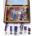 A Collection of Fifty British Miniature Medals, including campaign, general service and