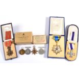 A Good Military Cross, Belgian Croix de Guerre and Egyptian Order of the Nile 3rd Class Group of