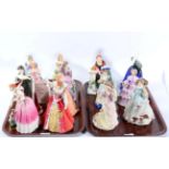A Royal Doulton figure Florence Nightingale HN3144, no. 3950/5000; Queen Elizabeth I HN3099; Mary