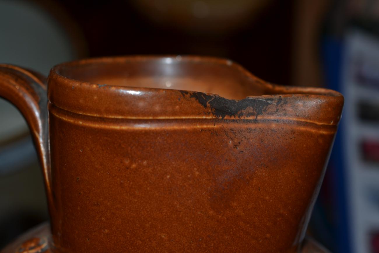 A 19th century salt glazed stoneware tyg; and three similar jugs (4) - Image 5 of 13