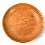 Mouseman: A Robert Thompson English oak fruit bowl