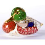 A Royal Crown Derby paperweight, Bakewell Duck, with box and no certificate