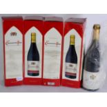 Hermitage 1988 Delas 1 bottle perfect, Chateauneuf du Pape Les Quatre Seigneurs 2014 4 bottles in (5