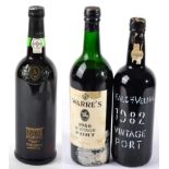 Warres Vintage Port 1966 1 bottle, Real Companhia Velha Vintage Port 1982 1 bottle, Taylors Selected