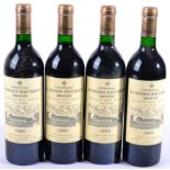 Chateau La Mission Haut Brion 1985 Pessac-Leognan 4 bottles