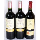 24 bottles of wine to include Baron de Lestac 2006 5 bottles, Roc de Lussac Saint Emilion 2009 9