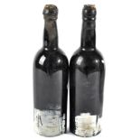 Fonseca Vintage Port, old bottles dates unclear (2 bottles in total)