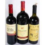 24 bottles of wine to include Chateau Haut Giron 2003 1 bottle, Chateau Les Gauries 2009 1 bottle