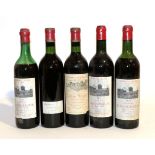 Chateau Calon Segur 1964 Saint Estephe 2 bottles (both in, one no label) 92.5/100 Cellartracker