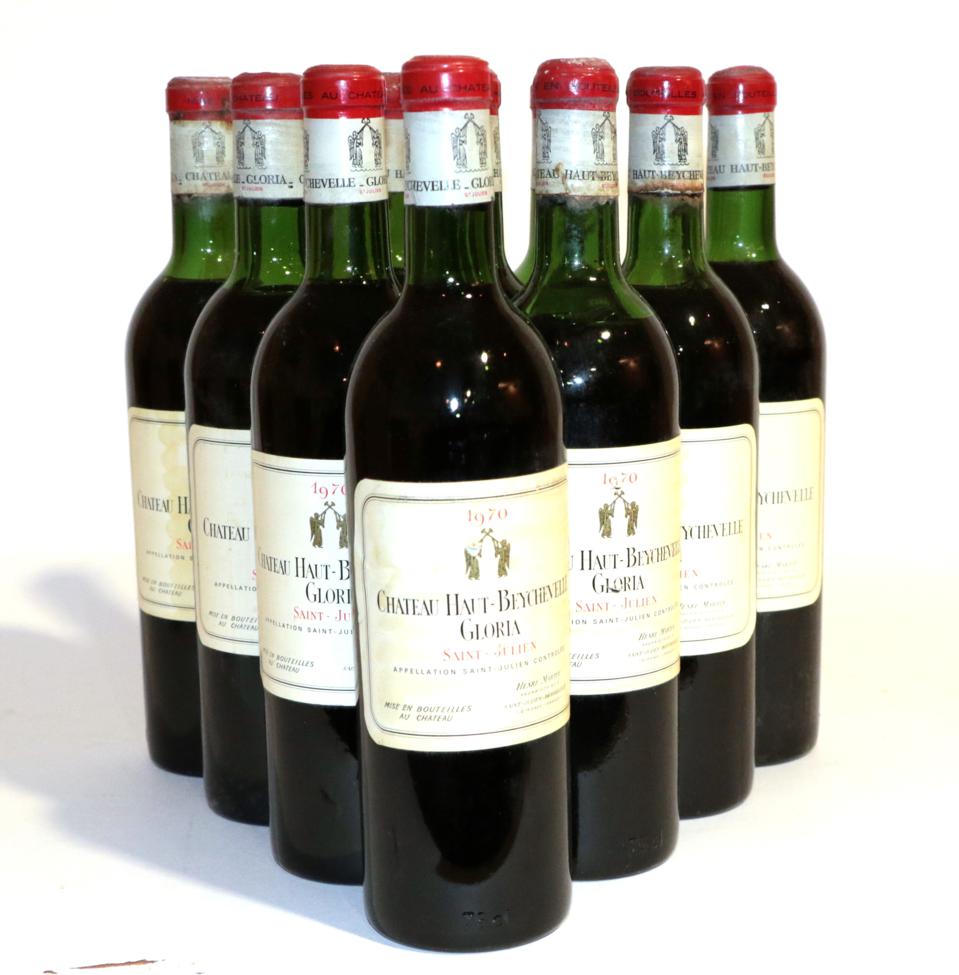 Chateau Haut-Beychevelle Gloria 1970 Saint-Julien 10 bottles