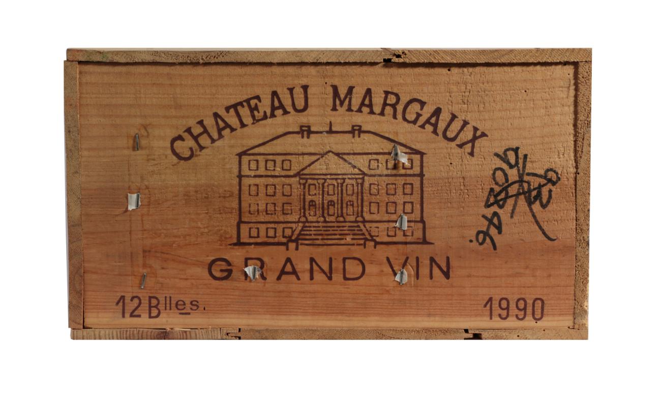 Chateau Margaux 1990 Margaux 12 bottles owc 100/100 Robert Parker June 2009