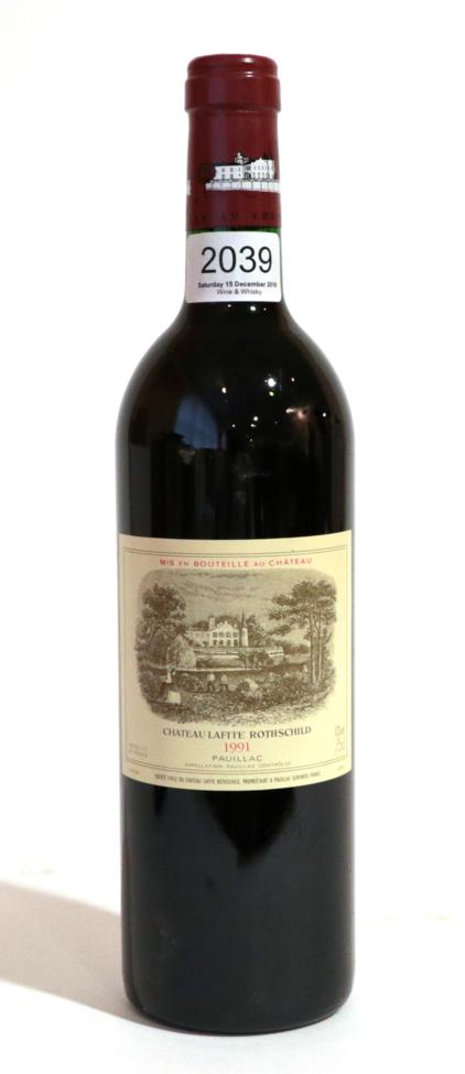 Chateau Lafite Rothschild 1991 Pauillac 1 bottle