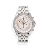 A Stainless Steel Special Edition Automatic Calendar Chronograph Wristwatch, signed Breitling for