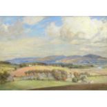 Frederick Stead ARCA (1863-1940) North Yorkshire Signed, pastel, 120cm by 173.5cm see illustration