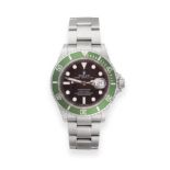 A Rare Stainless Steel 50th Year Submariner Anniversary Automatic Calendar Centre Seconds