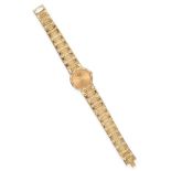 A Lady's 18ct Gold Diamond Set Wristwatch, signed Piaget, model: Piaget Dancer, ref: 80563K81, circa