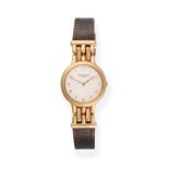 A Lady's 18ct Gold Wristwatch, signed Patek Philippe, model: Calatrava, ref: 4812, circa 2000, (