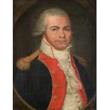 French School (18th century) Portrait of a French naval officer Oil on canvas, 60cm by 47cm see