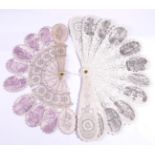 A 19th Century Printed Card Brisé Fan, designed with eight inner sticks each with a view of Arundel,