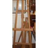 Large artist's studio easel