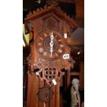 Victorian Gothic-style Cuckoo clock, working order