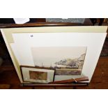 Assorted mounted & framed watercolour paintings by Norman Westwood