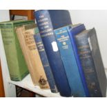 Eight old books on Yachting, Cruising & Navigation