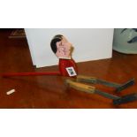 Wooden toy Jigger Dancing man puppet