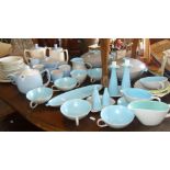 Extensive 1950s Branksome china tea & coffee sets and some Poole pottery "2-tone" items including