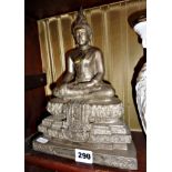 Thai silver gilt Buddha