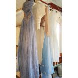 Vintage clothing - Five various dresses including a strapless gown by Lillian Radcliff, a "