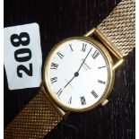 18ct gold men's Chopard Automatic wrist watch & strap, approx 65g inc. movement