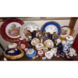 Large quantity of Limoges porcelain (one shelf)