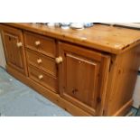 Modern pine sideboard