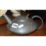 Liberty's Archibald Knox Arts & Crafts pewter teapot, style 0231