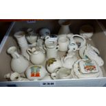 Collection of assorted crested china