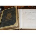 Imperial Shakespeare (A/F) two volumes, c. 1880