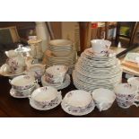 Large quantity of Booths "Friesian" pattern dinner & teaware, together with some Marks & Spencer