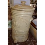 Large decorative Victorian stoneware water purifier by the Silicated Carbon Filters Co of Battersea