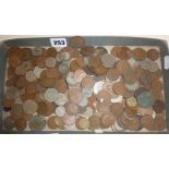 Large collection of British copper and other coins