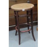 Bentwood cane seat bar stool