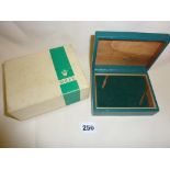 Case and box for a Rolex watch