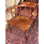 Victorian Captain's chair