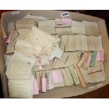 Large collection of old loose cigarette cards, some sets