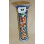 18th c. Chinese Export porcelain trumpet vase, approx 19cm high