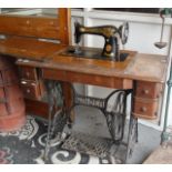 Singer treadle sewing machine