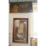 Two paintings and a colour print of Killarney, signed in pencil A de Breanski