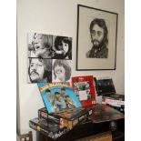 Beatles LPs, books & pictures